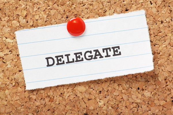 Delegate-note